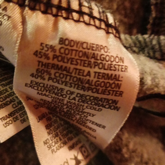 CALVIN KLEIN Dark Grey Cowl Neck Sweatshirt Size Large - Picture 4 of 4